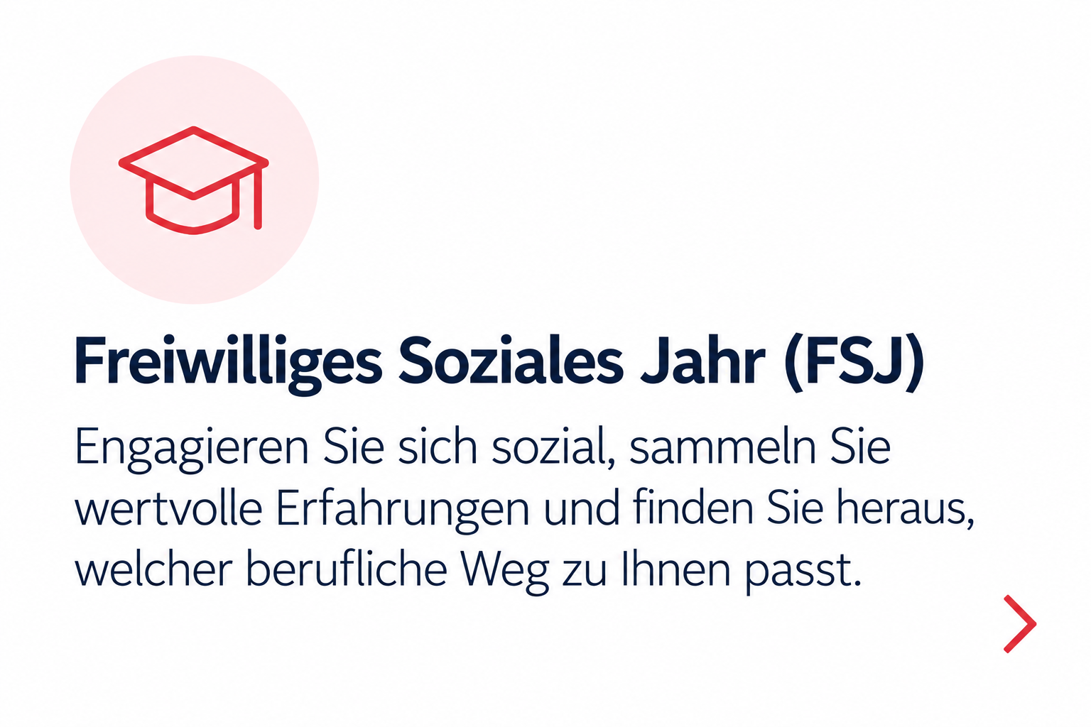 Freiwilliges Soziales Jahr (FSJ)